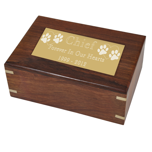 Wholesale Pet Cremation Wood Urns: Perfect Wooden Box Dog Urn, Medium